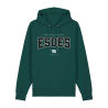 Hoodie ESDES vert foncé – Sweat à capuche unisexe