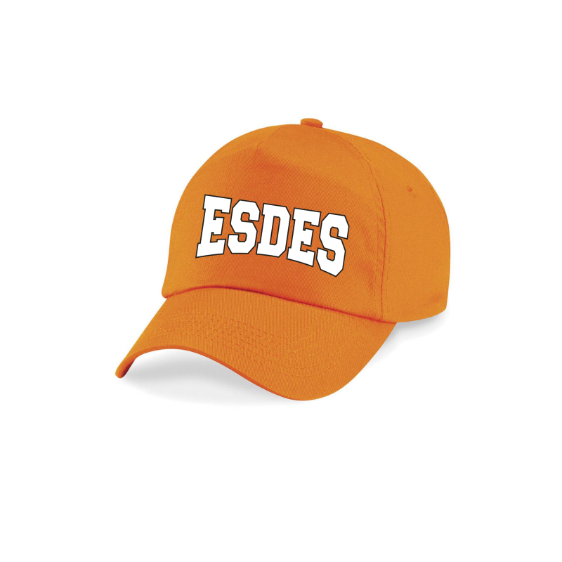Casquette orange ESDES – Style universitaire