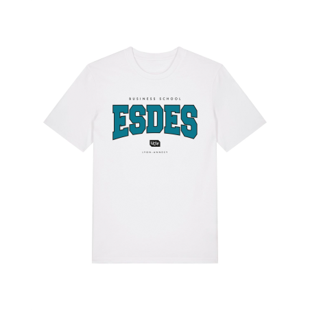 T-shirt blanc ESDES – Classique & élégant